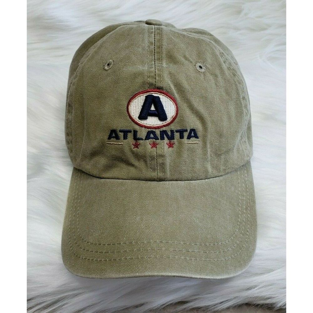 ATLANTA Ahead Headgear Stitched Adjustable Cap